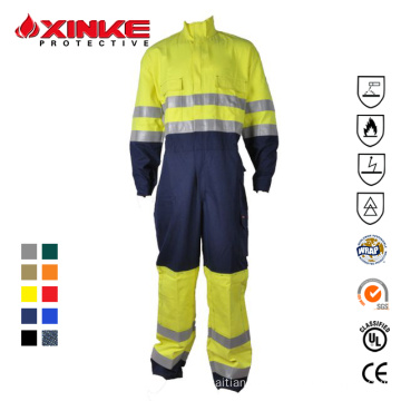 Cotton Polyester Blue Wear Rough Workwear